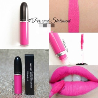  MAC Retro Matte Liquid Lipcolour Personal statement 