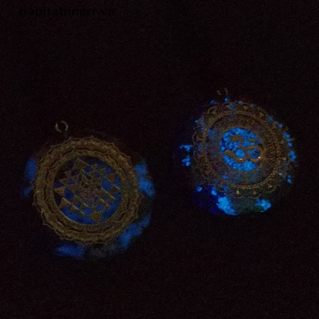 Vòng cổ Mặt Đá Chakra Phát Sáng