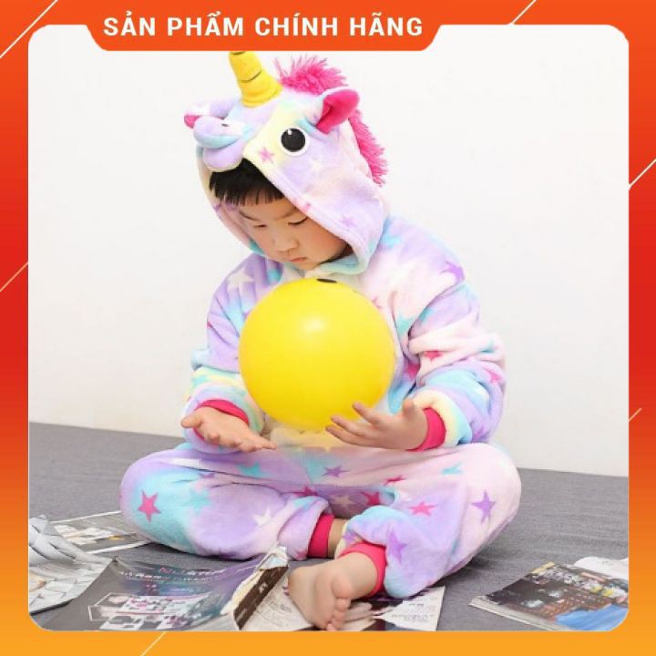 Bộ Đồ Thú Unicorn Star ❤️ FREESHIP ❤️ Bộ đồ thú Unicorn Sao Trẻ Em