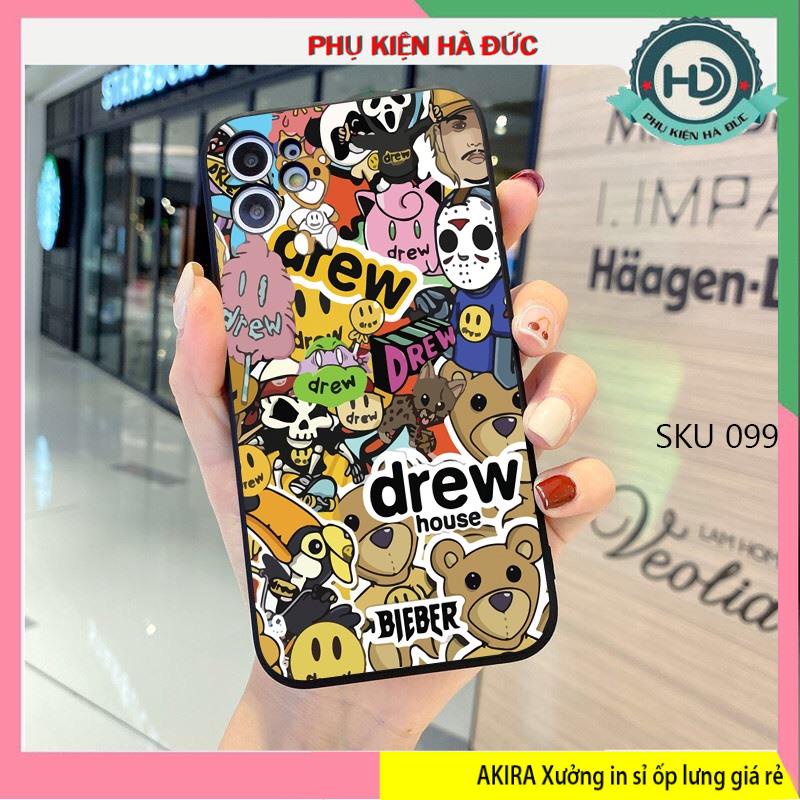 ⚡ Siêu Rẻ ⚡ Ốp lưng drew iphone 14/14Pro/14Plus/14Promax chất dẻo vuông cạnh bảo vệ camera xưởng ốp  Akira case