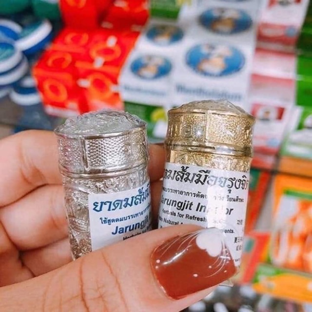 ống Hít Xoang Vàng Bạc Thái Lan