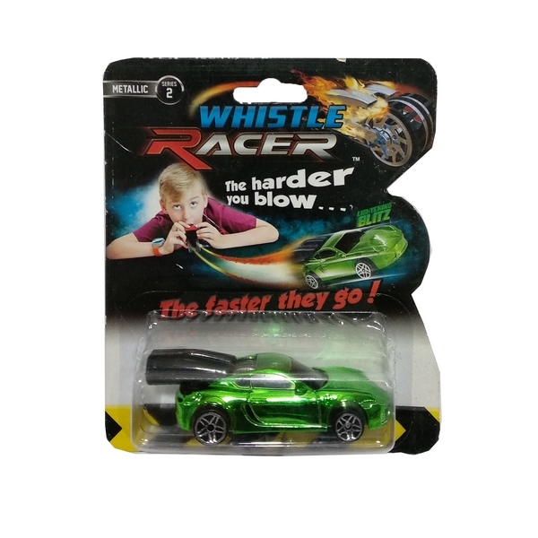 Đồ Chơi Xe Thổi Tốc Độ WHISTLE RACER WR2C2 (Không Launcher) - Màu Xanh Lá - WHISTLE RACER