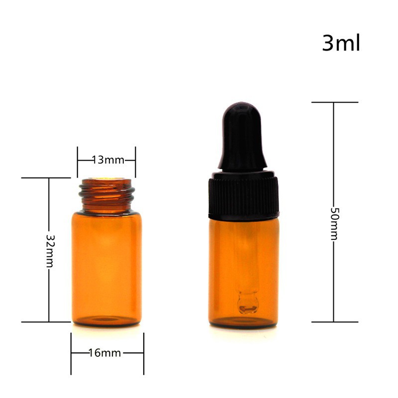 Bộ 10 lọ thuỷ tinh nhỏ chiết tinh dầu chuyên dụng
