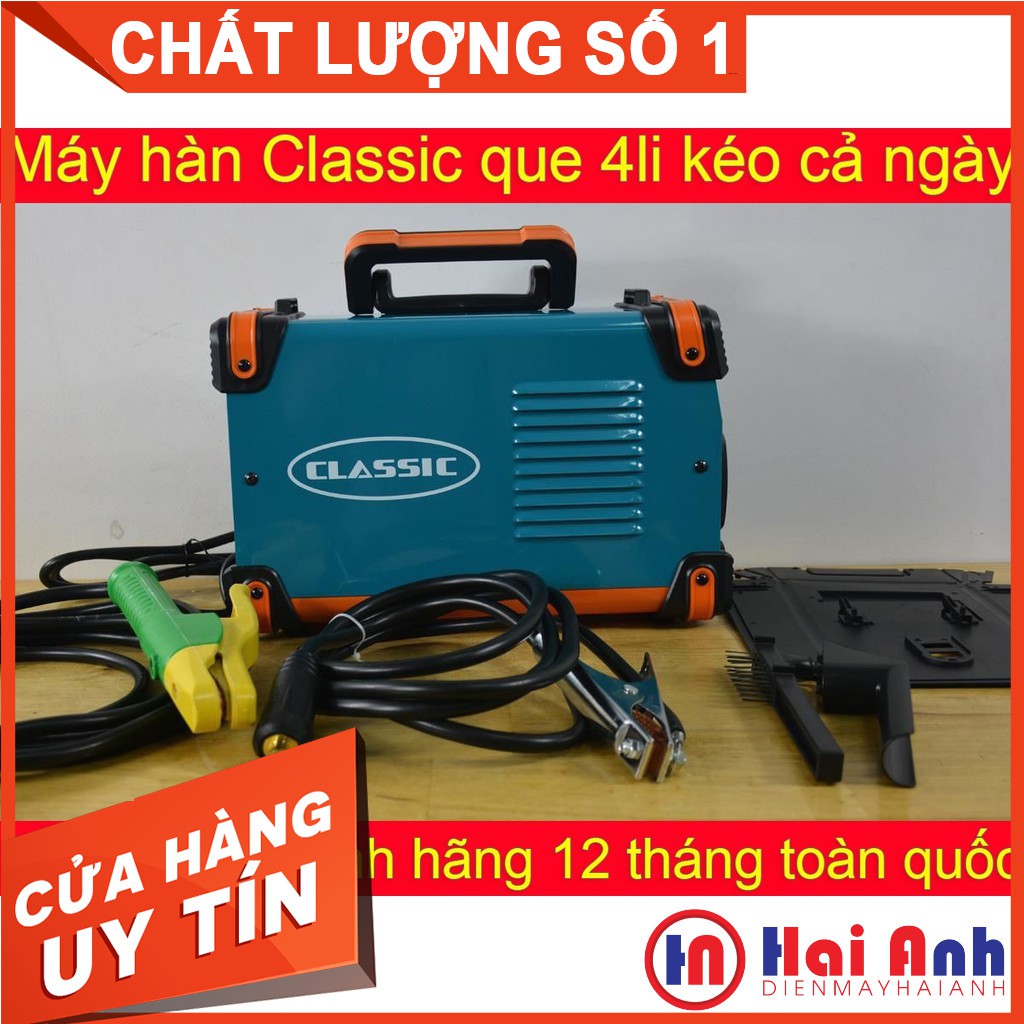 Máy hàn điện tử Classic ZX7-210CL que 4.0mm, công nghệ Nhật Bản, lõi dây đồng. BH 12 tháng toàn quốc