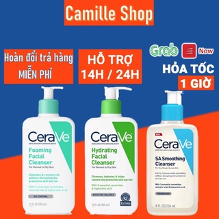 Sữa rửa mặt Cerave 236ml dành cho da dầu mụn da khô và da thường