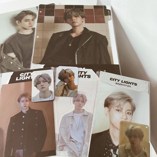 {SM official - Có sẵn} EXO BBH ~ City light goods: Hologram set/ Set hình (Nguyên seal )