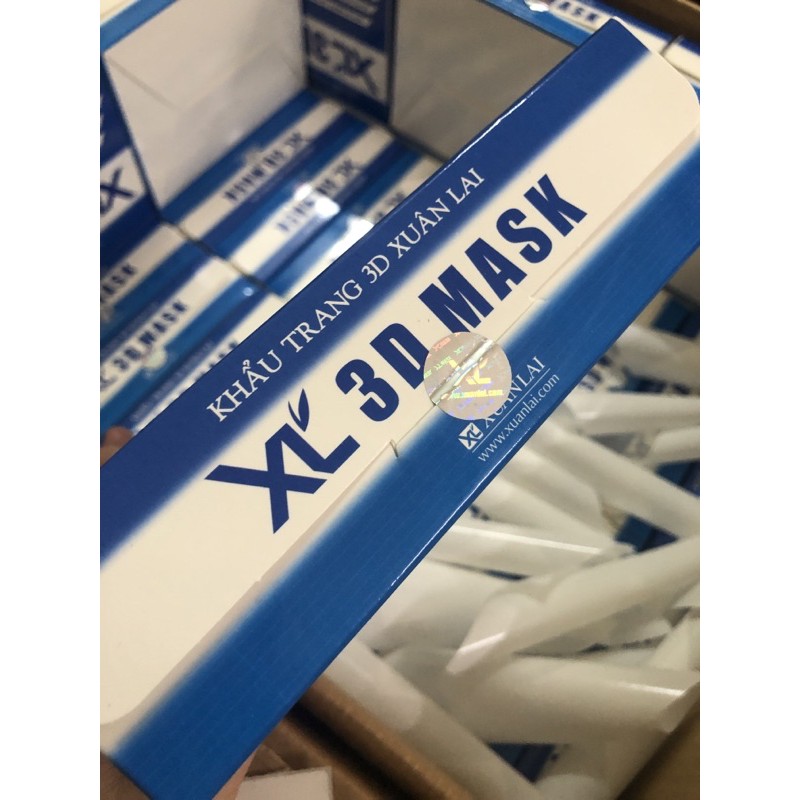 [Mã FAMAYFA2 giảm 10K đơn 50K] KHẨU TRANG 3D MAX XL - 3D CÔNG NGHỆ NHẬT HỘP 50 CÁI | BigBuy360 - bigbuy360.vn