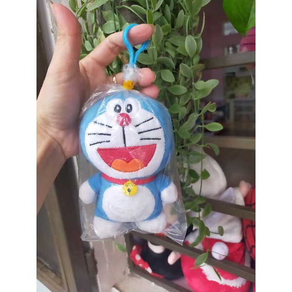 Gấu bông Doraemon móc khoá nhựa nhiều kiểu- ảnh thật kèm clip 🥰