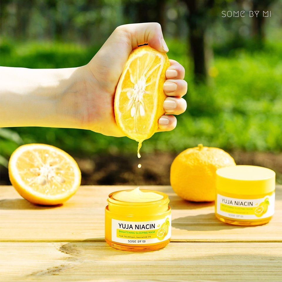 Mặt Nạ Ngủ Dưỡng Trắng Some By Mi Yuja Niacin Brightening Sleeping Mask