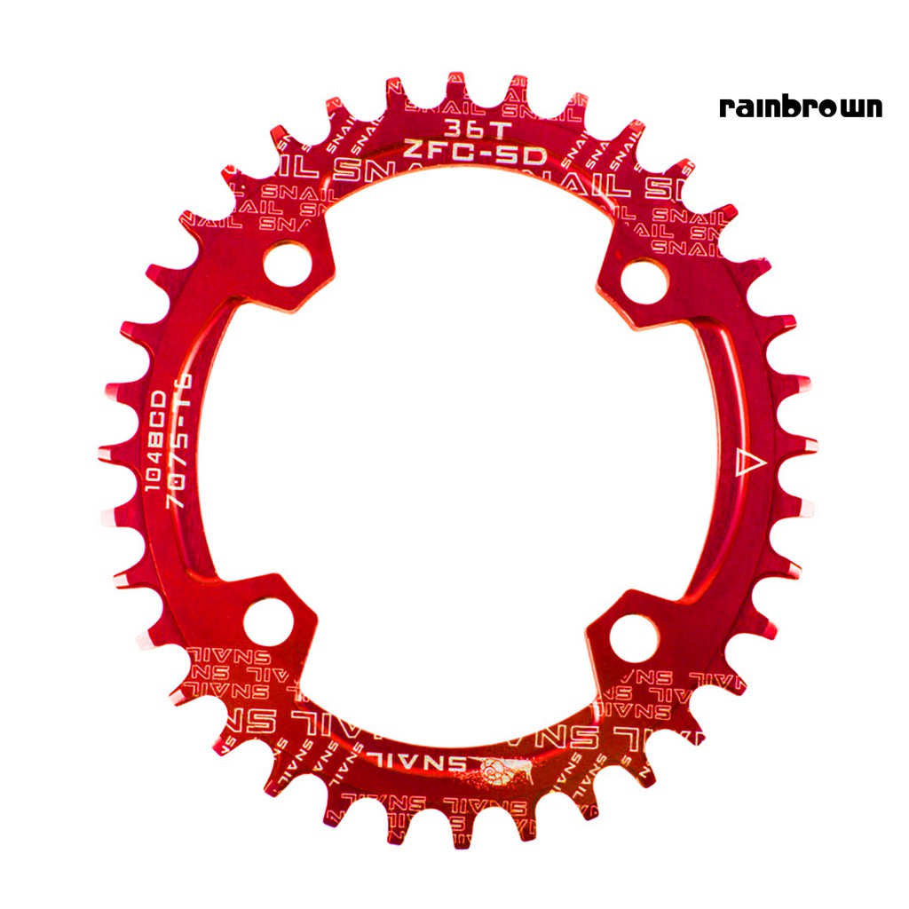 Đĩa Xích Đơn / Tròn / Oval 104BCD 32T 34T 36T 38T Chuyên Dụng Cho Xe Đạp