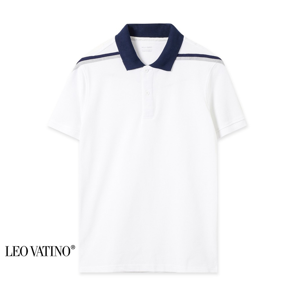 Áo thun polo nam POLOSHIRT chất CVC cotton cá sấu co giãn cổ bẻ tay ngắn lỡ PLS08 - Leo Vatino