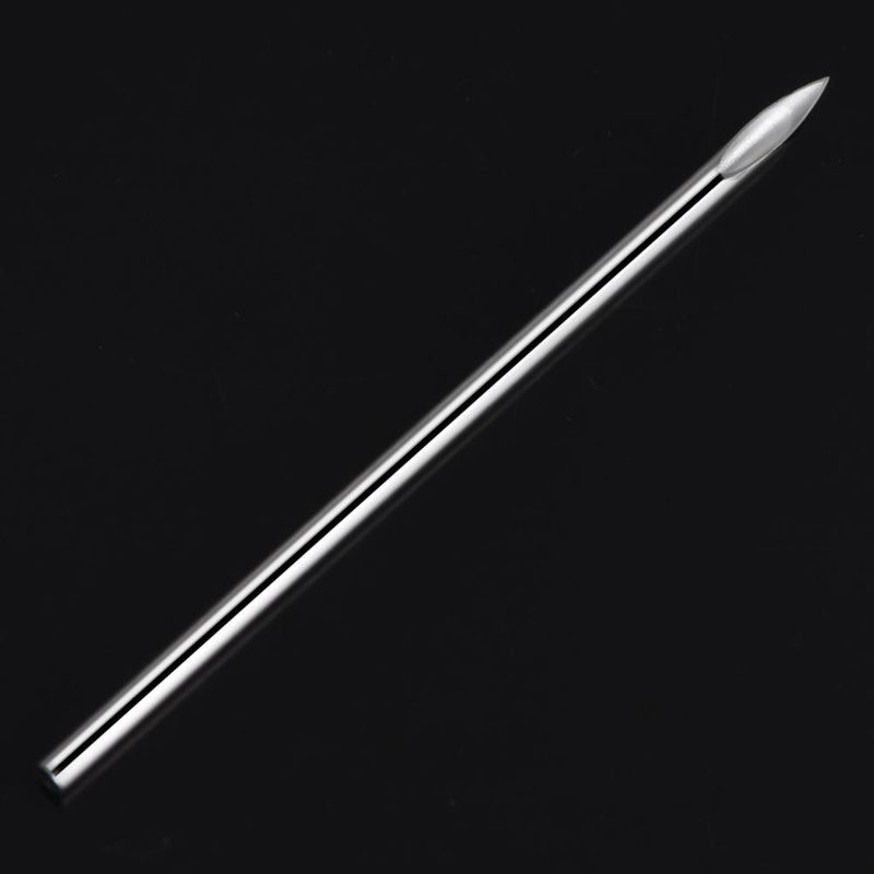 Set 100 Kim Xỏ Mũi/ Tai/ Môi Dùng Một Lần Chất Liệu Thép Y Tế Không Gỉ 316 6 Loại 4g 15g 16g 17g 18g 20g