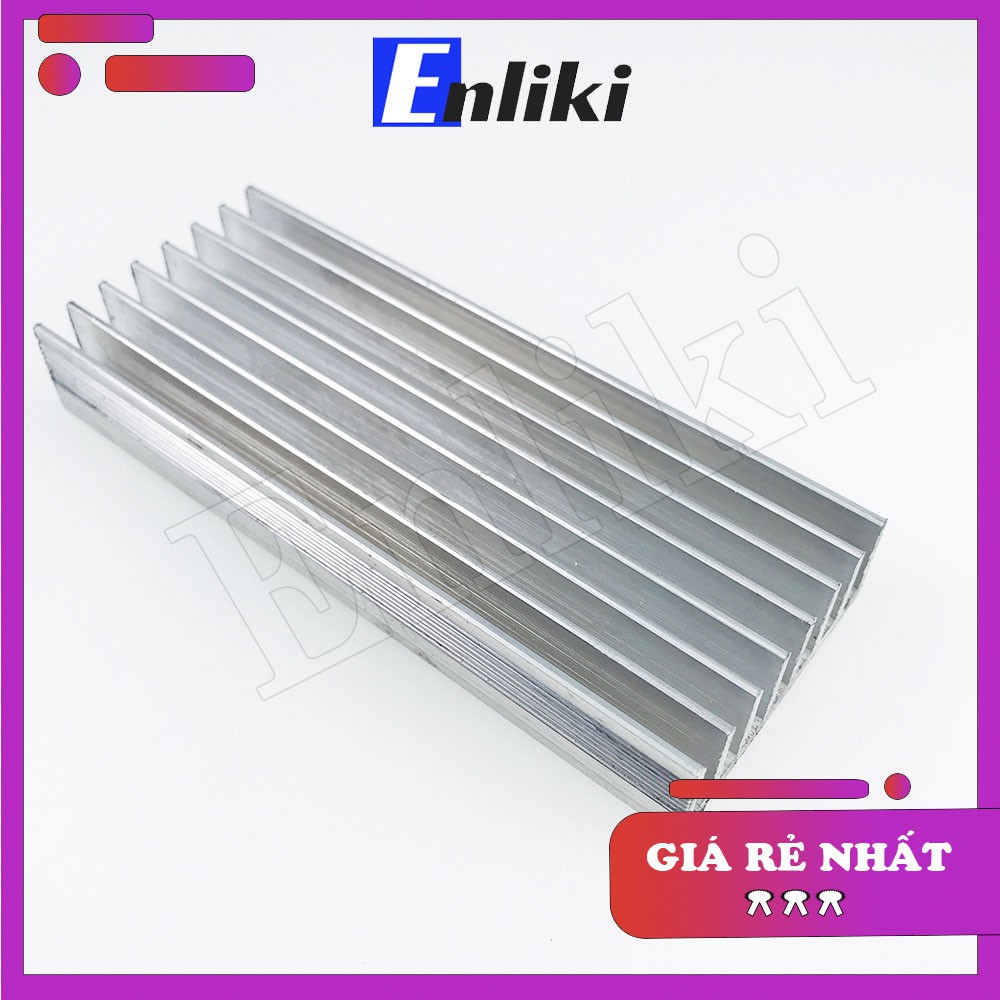 Tản Nhiệt Nhôm 8 Cánh 125x45x17mm