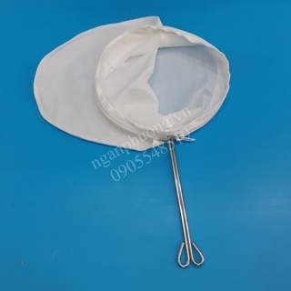 Vợt lọc trà đường kính 20cm, cán bằng inox