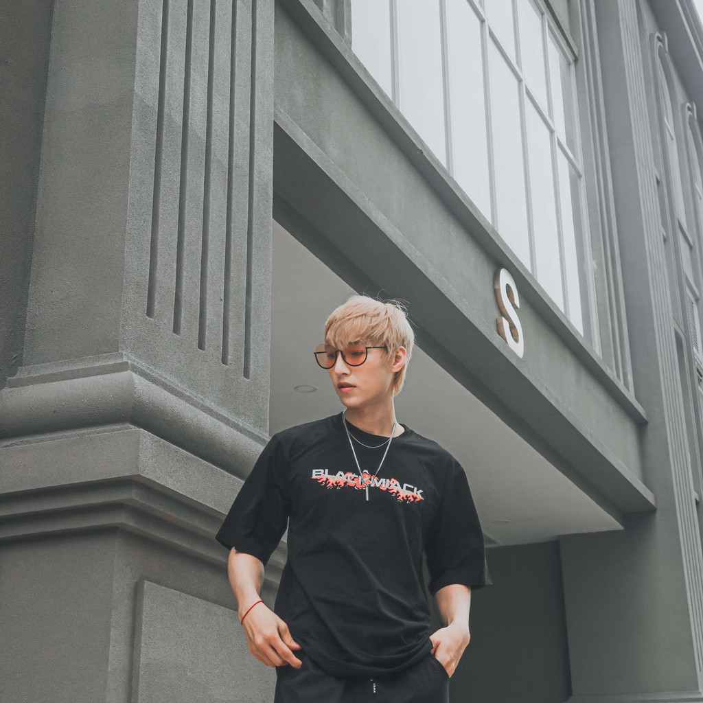 ÁO THUN PHI HÀNH GIA LỬA - Áo thun cotton BLACKMIACK - Thun form rộng Unisex