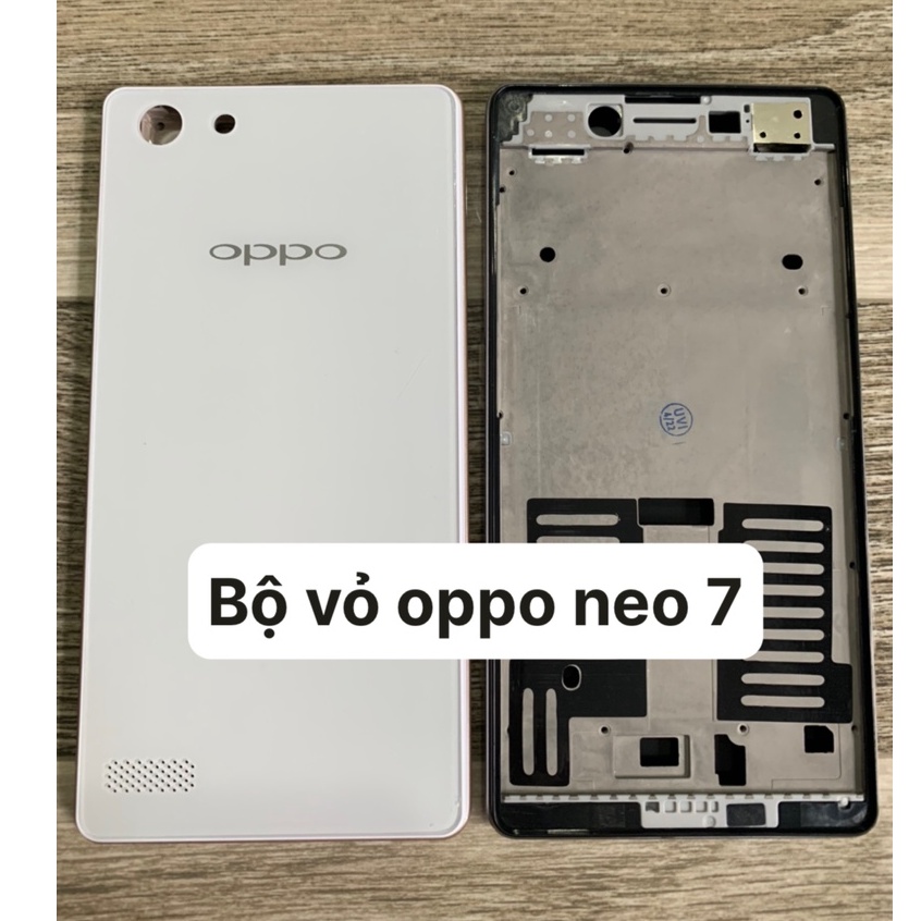 Bộ vỏ điện thoại zin hãng oppo A33 / neo 7 - oppo (gồm lưng, sườn ,phím nguồn và phím âm lượng)