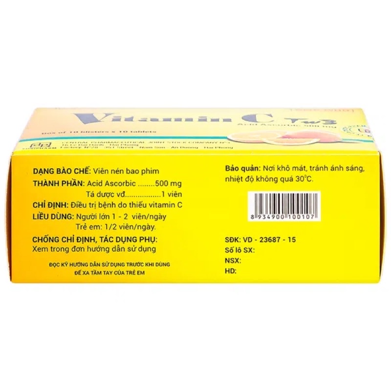 Viên Uống Vitamin C TW3 - Tăng Sức Đề Kháng Đẹp Da