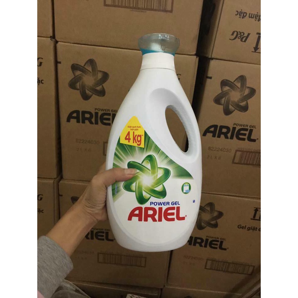 Nước giặt Ariel Power gel siêu đậm đặc 2 lít