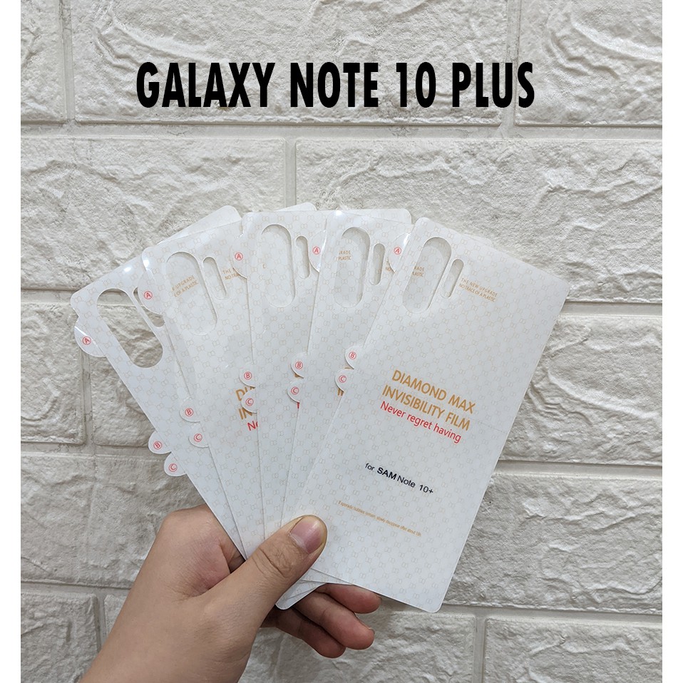 Dán chống xước bóng mặt sau PPF Samsung Galaxy Note 10 Plus