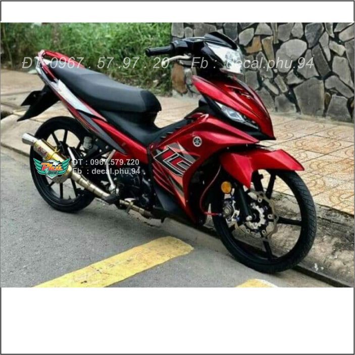 Tem Exciter 135 Lc đỏ (B)