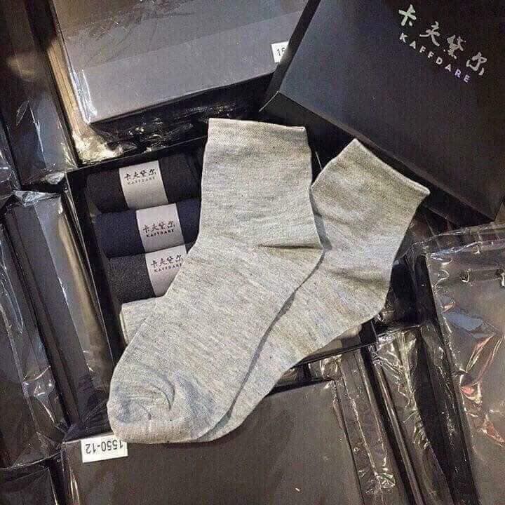 Hộp 10 đôi tất chống thối chân cổ cao, ngắn cho nam-giadungsieure