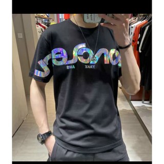 Áo thun nam nữ unisex NONseso ánh kim In Black - Giá sỉ Unisex
