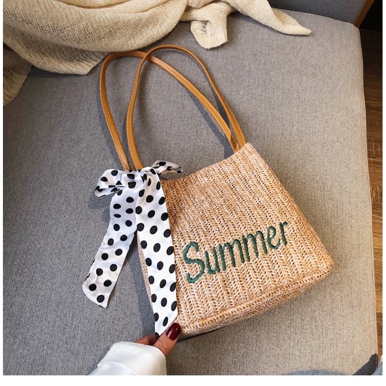 [268] Túi cói đi biển Summer hottrend