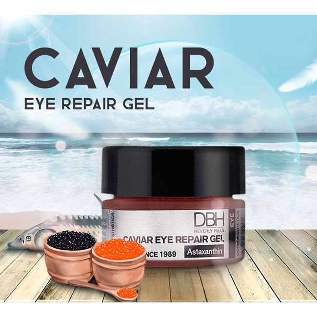 Kem dưỡng mắt chống lão hóa - giảm vết chân chim DBH Caviar 𝗘𝘆𝗲 𝗥𝗲𝗽𝗮𝗶𝗿 𝗚𝗲𝗹 14g