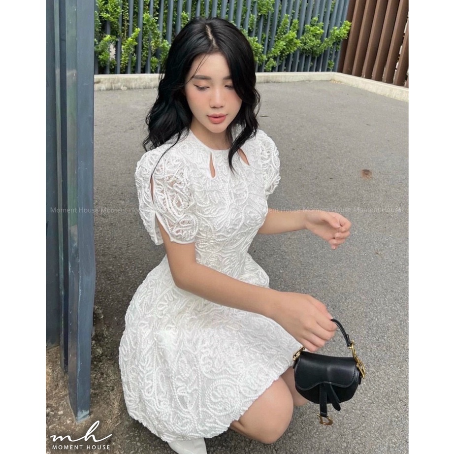 Đầm ren khoét giọt nước , size SML may 2 lớp đẹp cực kì , hàng thiết kế chuẩn xịn