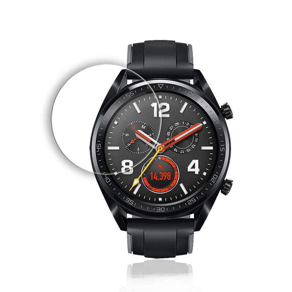 Bộ 2 kính cường lực độ cứng 9H trong suốt chống trầy cho đồng hồ thông minh Huawei Watch GT 2
