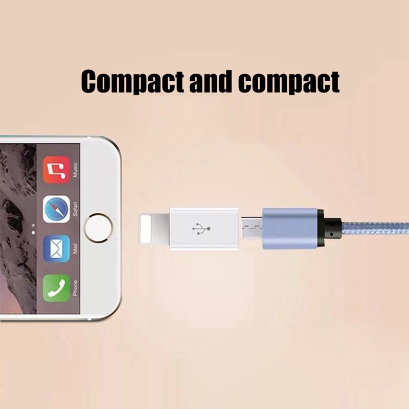 Bộ chuyển đổi mini Micro USB sang Lightning iPhone chuyên dụng chất lượng cao