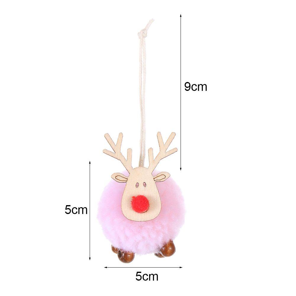 Phụ Kiện Trang Trí Giáng Sinh / Năm Mới Bằng Gỗ DIY