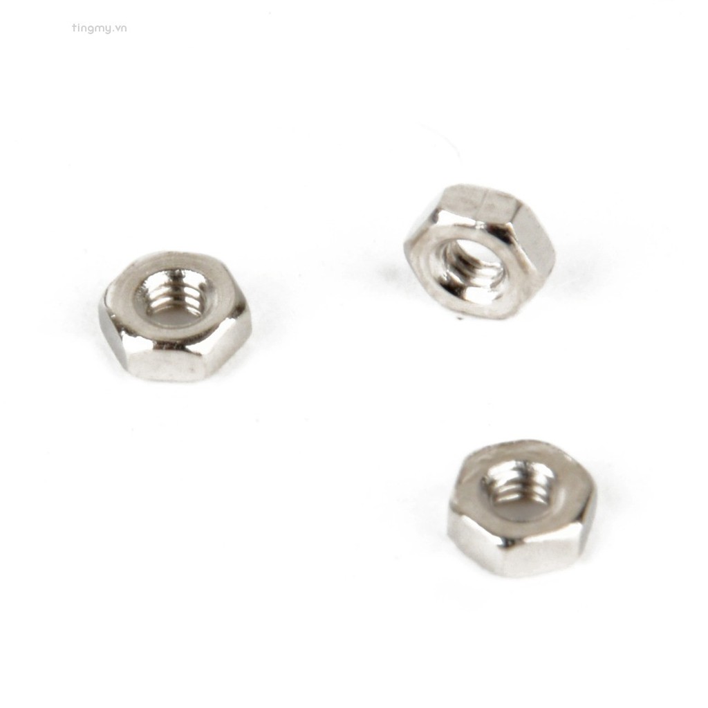Set 100 Đai Ốc Lục Giác 2mm / 2.5mm / 3mm / 4mm / 5mm / 6mm Chuyên Dụng