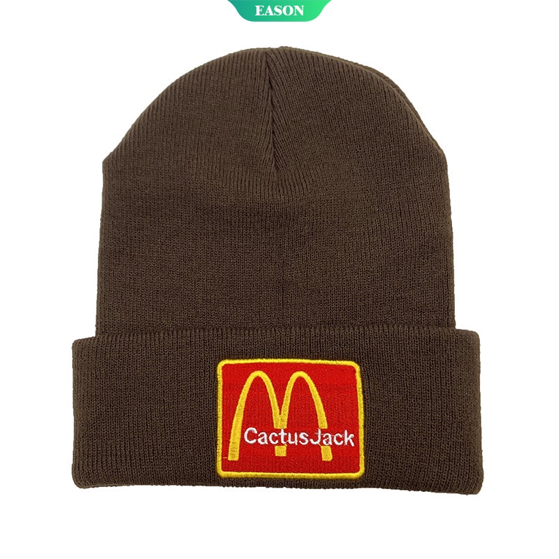 Nón Len Giữ Ấm Mùa Đông In Hình Xương Rồng Của Travis Scotts Mcdonald Dễ Thương