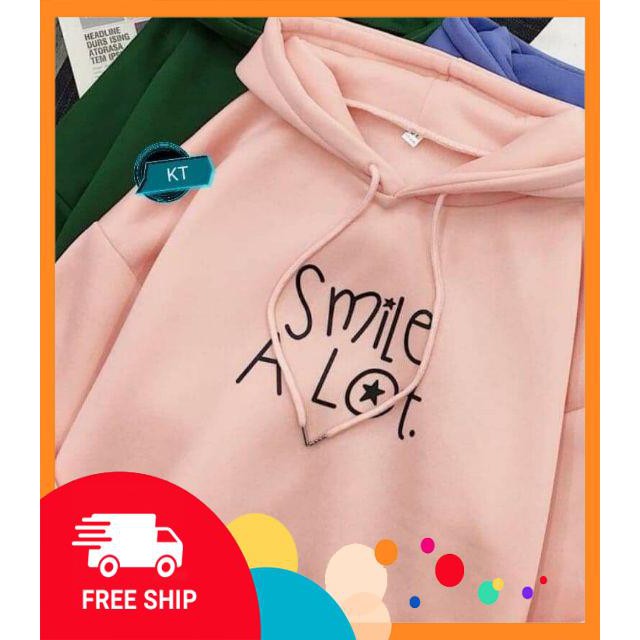 FREESHIP - XẢ KHO CẮT LỖ Áo hoodie smile lot 75_KT