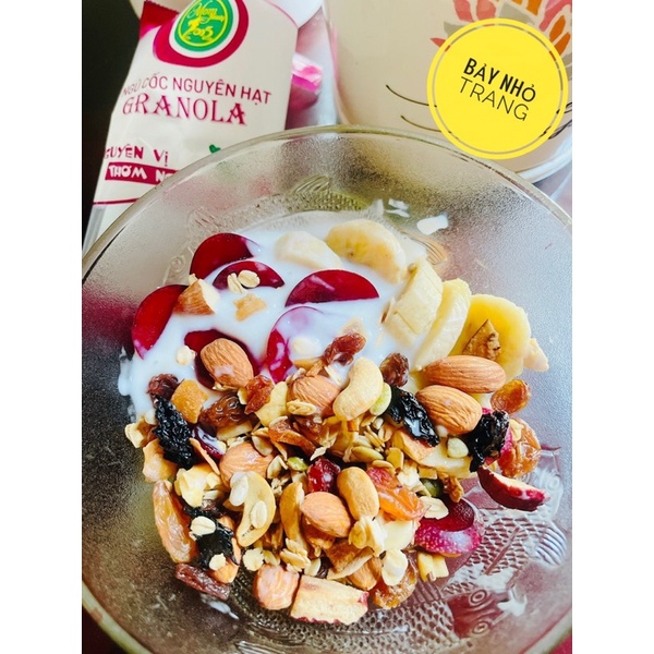 NGŨ CỐC NGUYÊN HẠT GRANOLA