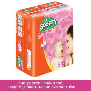 Tấm Lót Sơ Sinh Goodry Bịch 72 Miếng