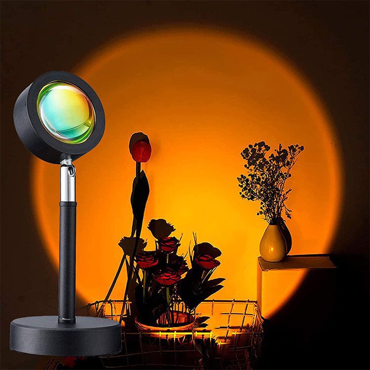 UPUPIN Đèn chiếu hoàng hôn bóng led trang trí