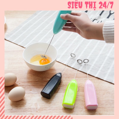 Máy Đánh Trứng, Tạo Bọt Cafe Mini Cầm Tay Tiện Lợi 88065