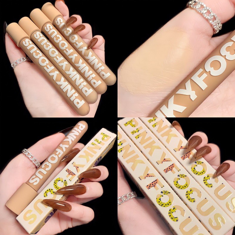 Kem che khuyết điểm Pinkyfocus kem đặc mịn không mốc | BigBuy360 - bigbuy360.vn