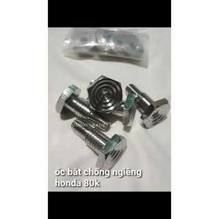 Ốc inox salaya gắn chân chống nghiêng các dòng xe yamaha