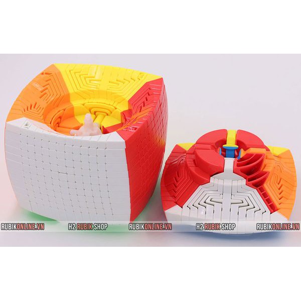 [Siêu Khủng] Rubik 13x13 ShengShou ShengSo 13x13 Nhựa có màu sẵn stickerless Siêu bền bỉ