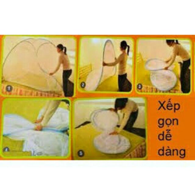 Màn bung 1m8*2m bền đẹp