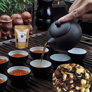 Trà gạo lứt, đậu đen, đậu đỏ, hoa nhài rang sẵn - DV144