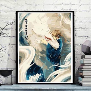 Combo tranh sơn số hoà, anime người sói và tiên nữ