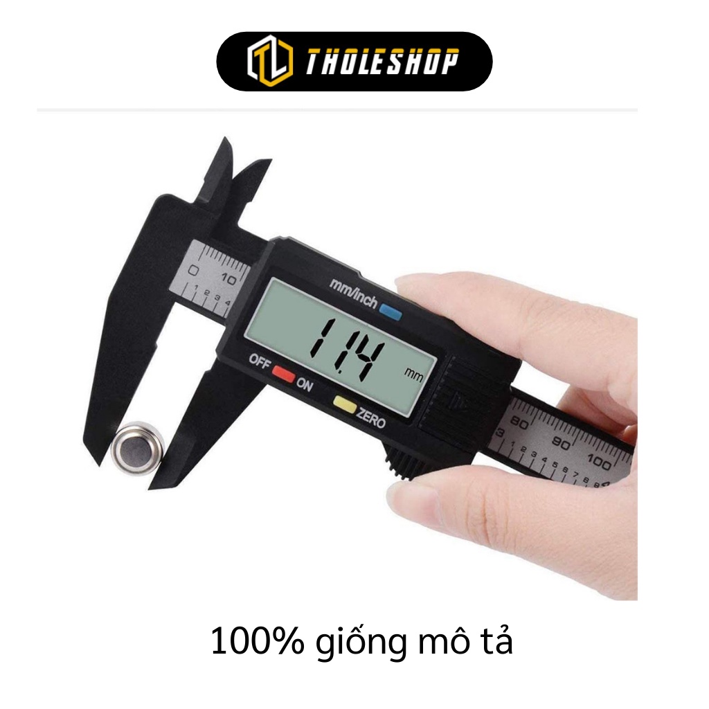 Thước Điện Tử - Thước Kẹp Kỹ Thuật Số Vernier Caliper Đo Đường Kính Sợi Nhựa 6232