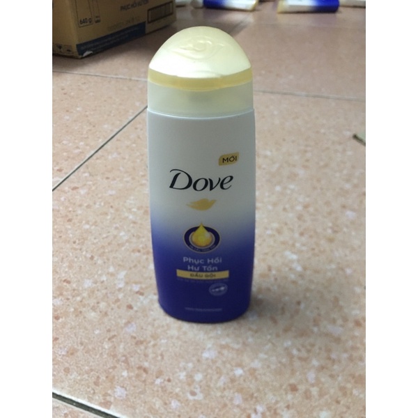 Combo 5 chai dầu gội dove phục hồi hư tổn và ngăn gãy dụng tóc 150 ml.