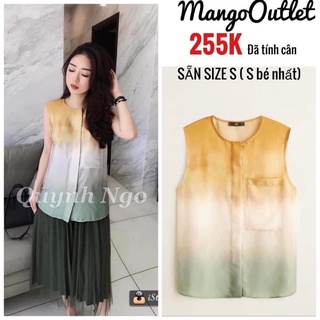 Sơ mi lụa Mango size Xs