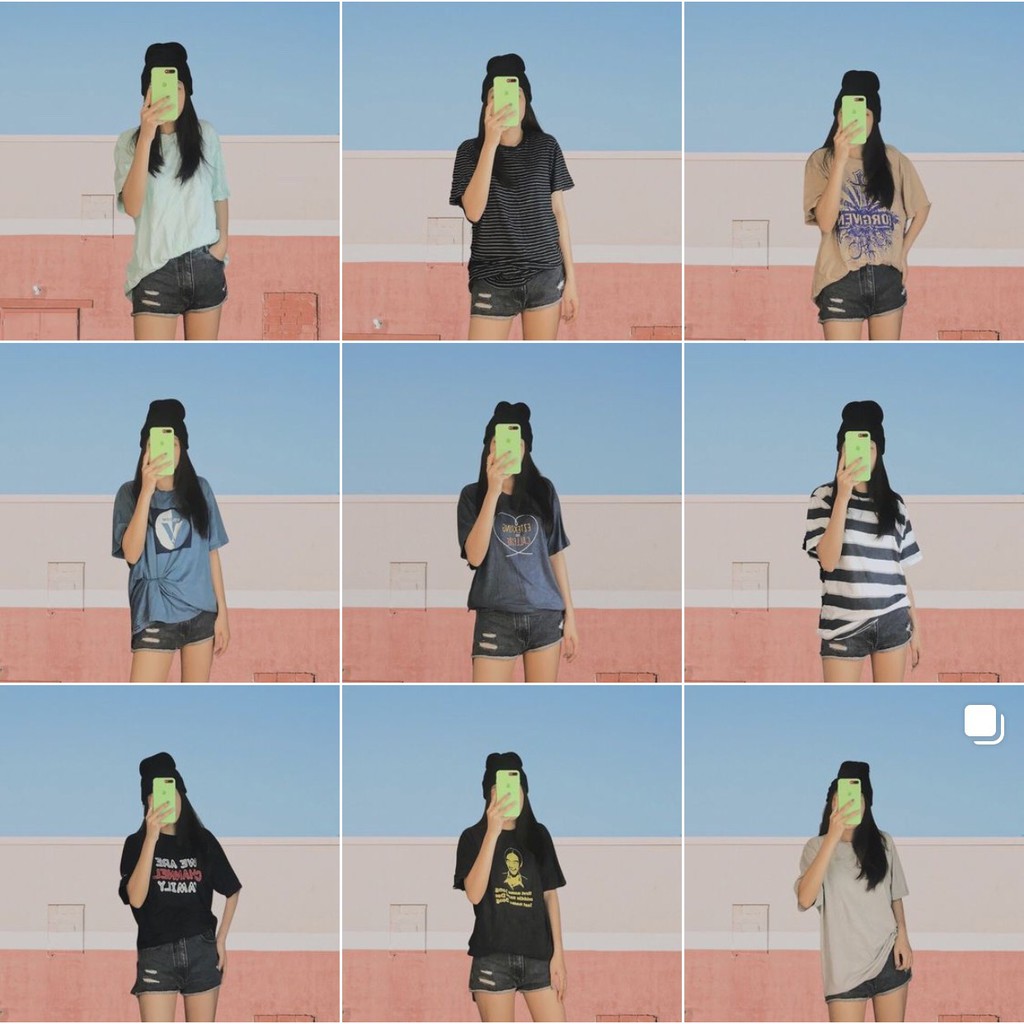 Áo thun secondhand US chọn mẫu form rộng nam nữ | BigBuy360 - bigbuy360.vn