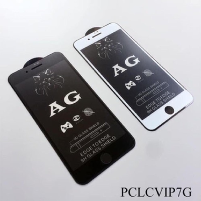 [GIÁ LẺ = GIÁ SỈ] Kính cường lực Iphone Nhám Chống Vân Tay AG Siêu phẩm chống bám, chống bẩn, chống bụi tuyệt đối